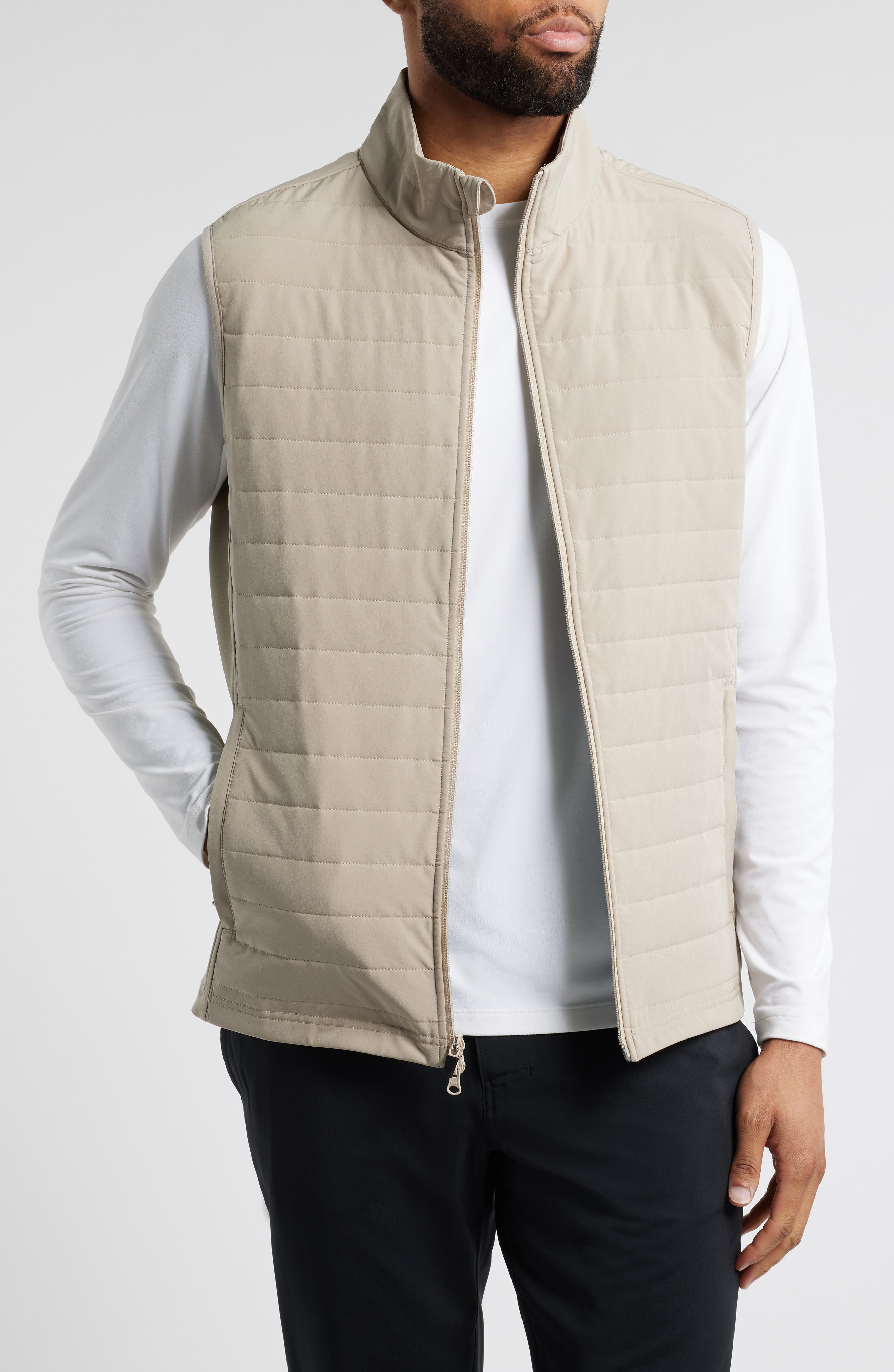 Swannies Warren Quilted Waterproof Golf Vest