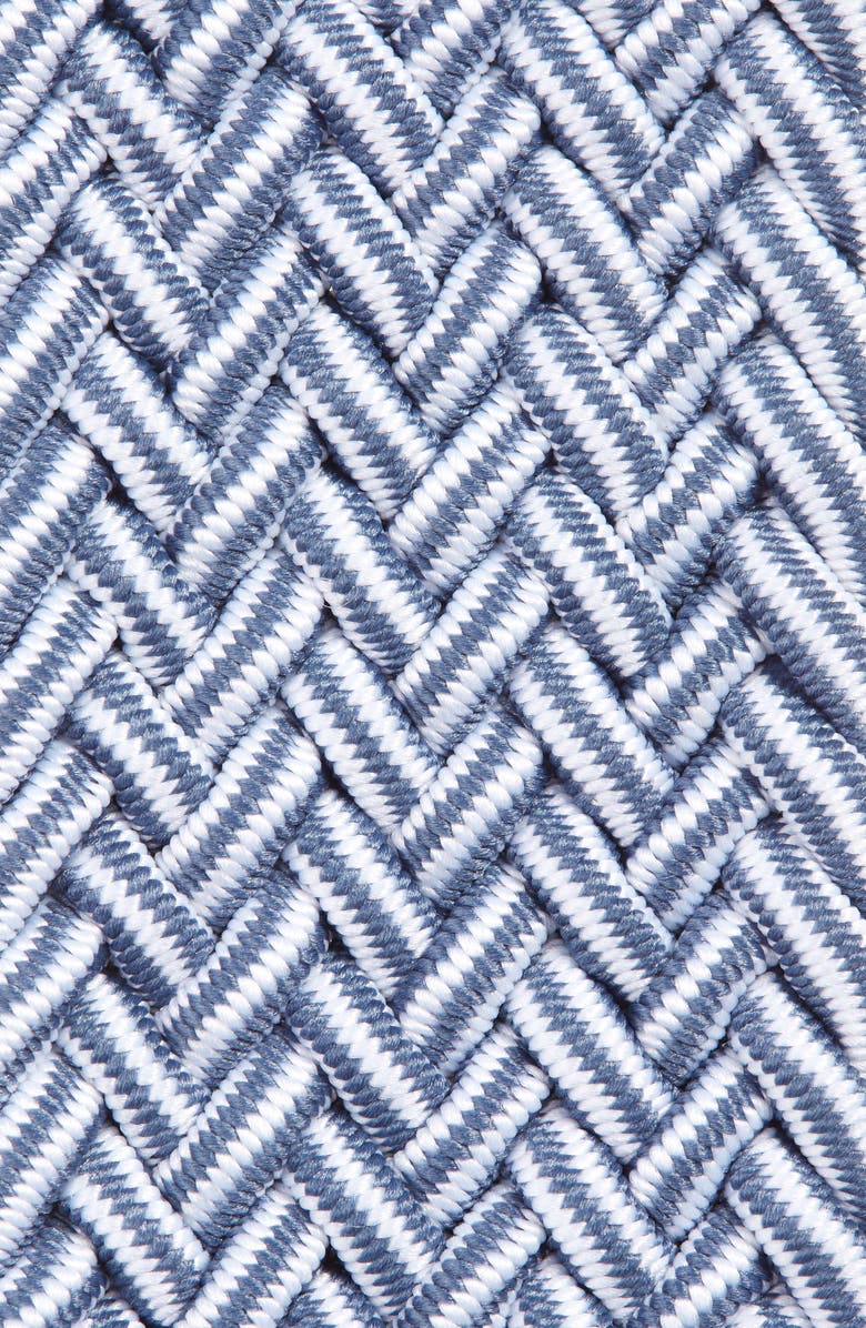 Original Penguin Woven Belt, Alternate, color, Blue/ Grey