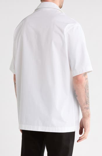 Diagonal Pocket Holiday Camp Shirt
