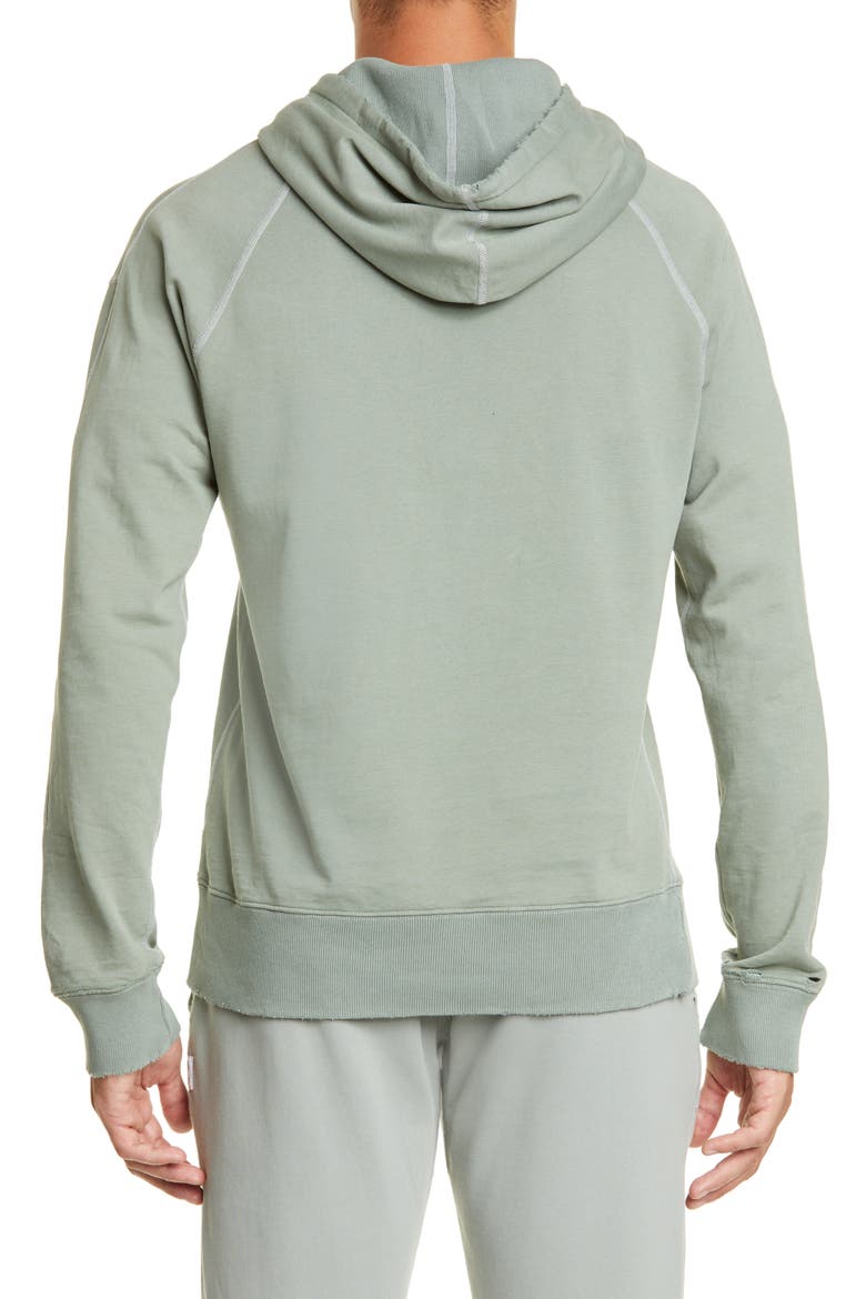 Relaxed Hooded Sweatshirt (Nordstrom Exclusive), Alternate, color, GREEN