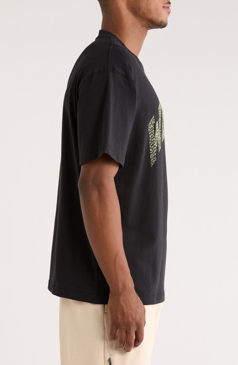 HONOR THE GIFT Why Not Oversize Cotton T-Shirt, Alternate, color, Black