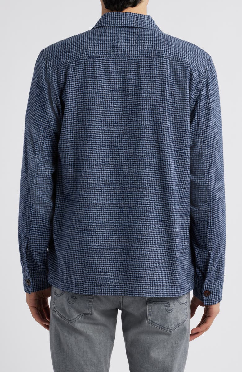 Rails Kerouac Houndstooth Check Cotton Flannel Button-Up Shirt, Alternate, color,