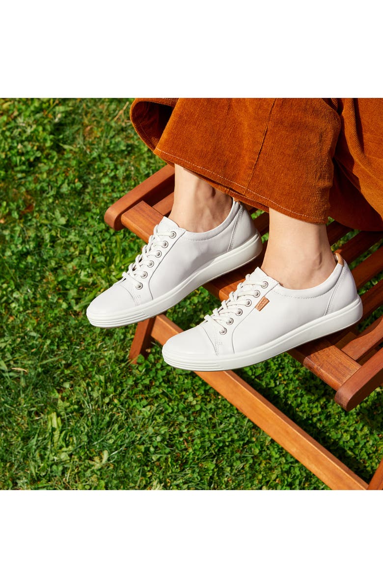 ECCO Soft 7 Sneaker, Alternate, color, White