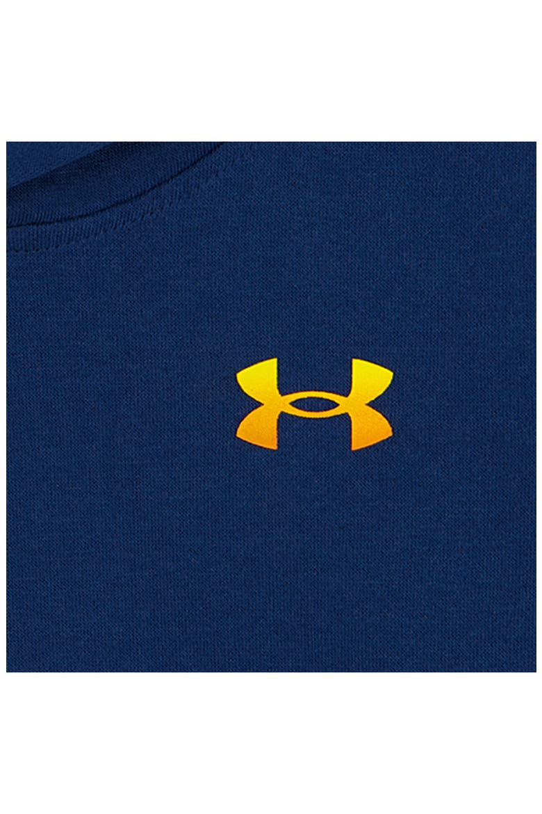 Kids' Rival Fade Hoodie & Shorts Set, Alternate, color, BLACKOUT NAVY