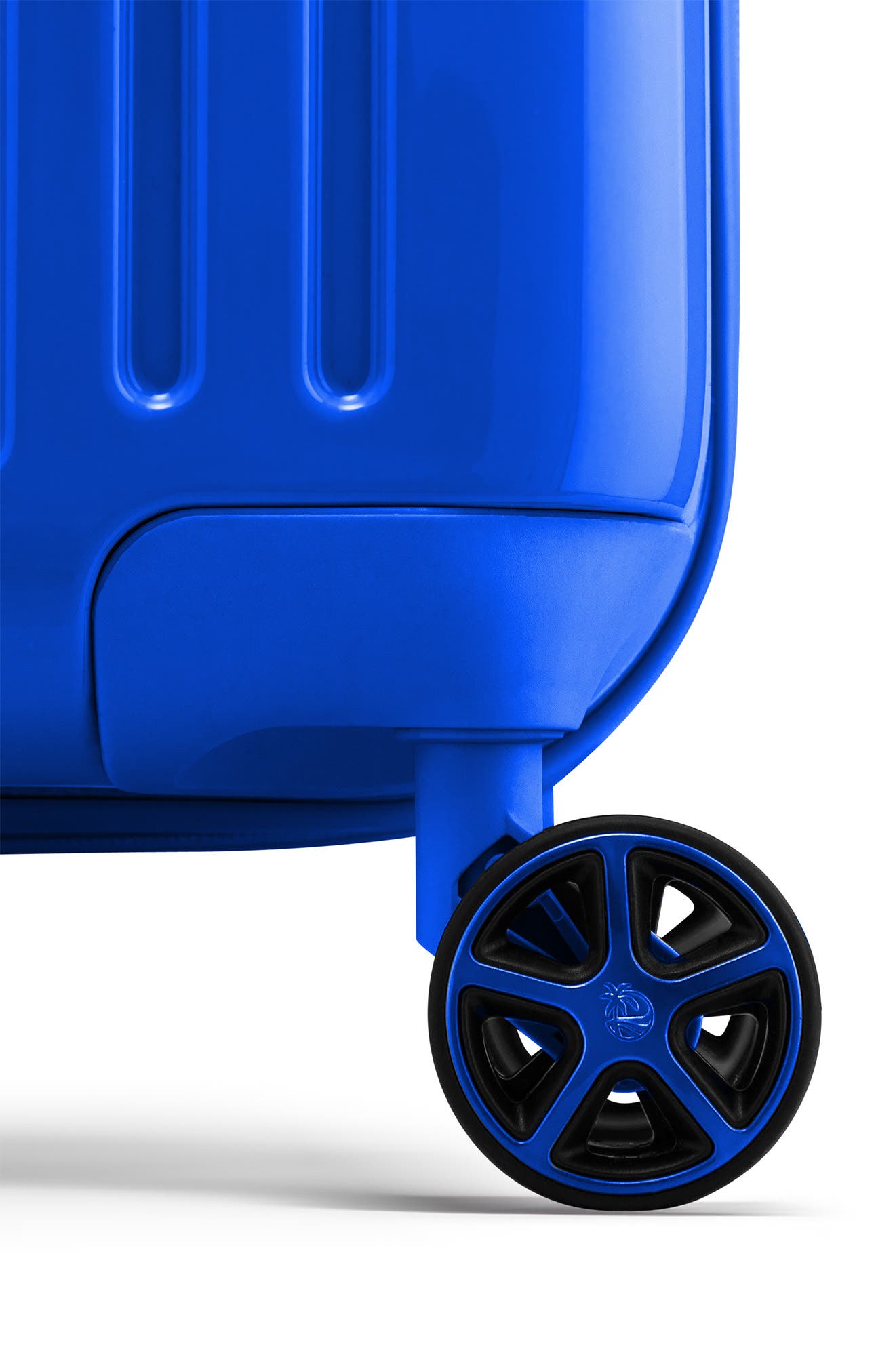 Vacay Radiant Elements Blues 22" Hardside Spinner Suitcase, Alternate, color, 