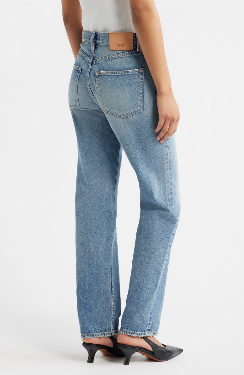 MOUSSY VINTAGE Leyden Straight Leg Jeans, Alternate, color, Light Blue