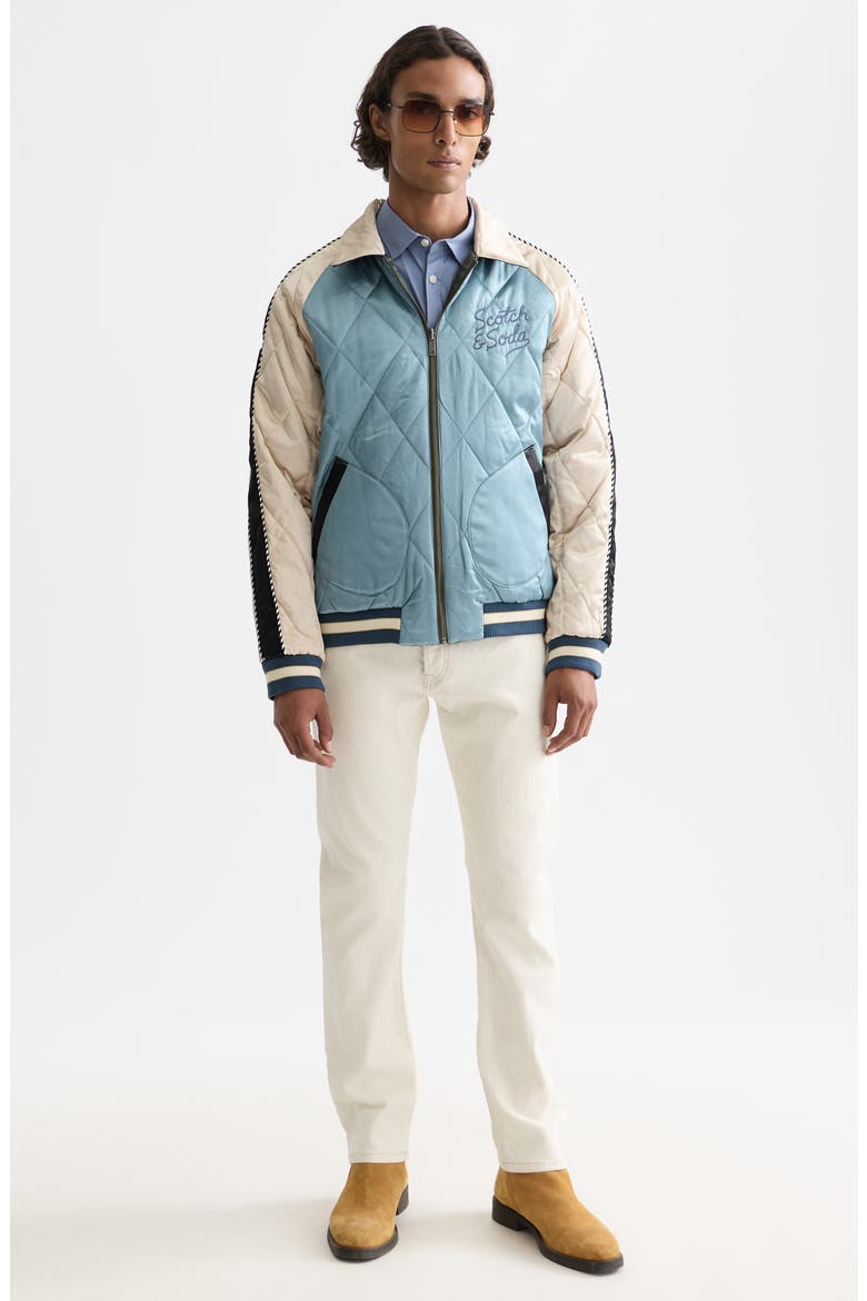 The Zee Straight Fit Jeans, Alternate, color, DESERT WHITE