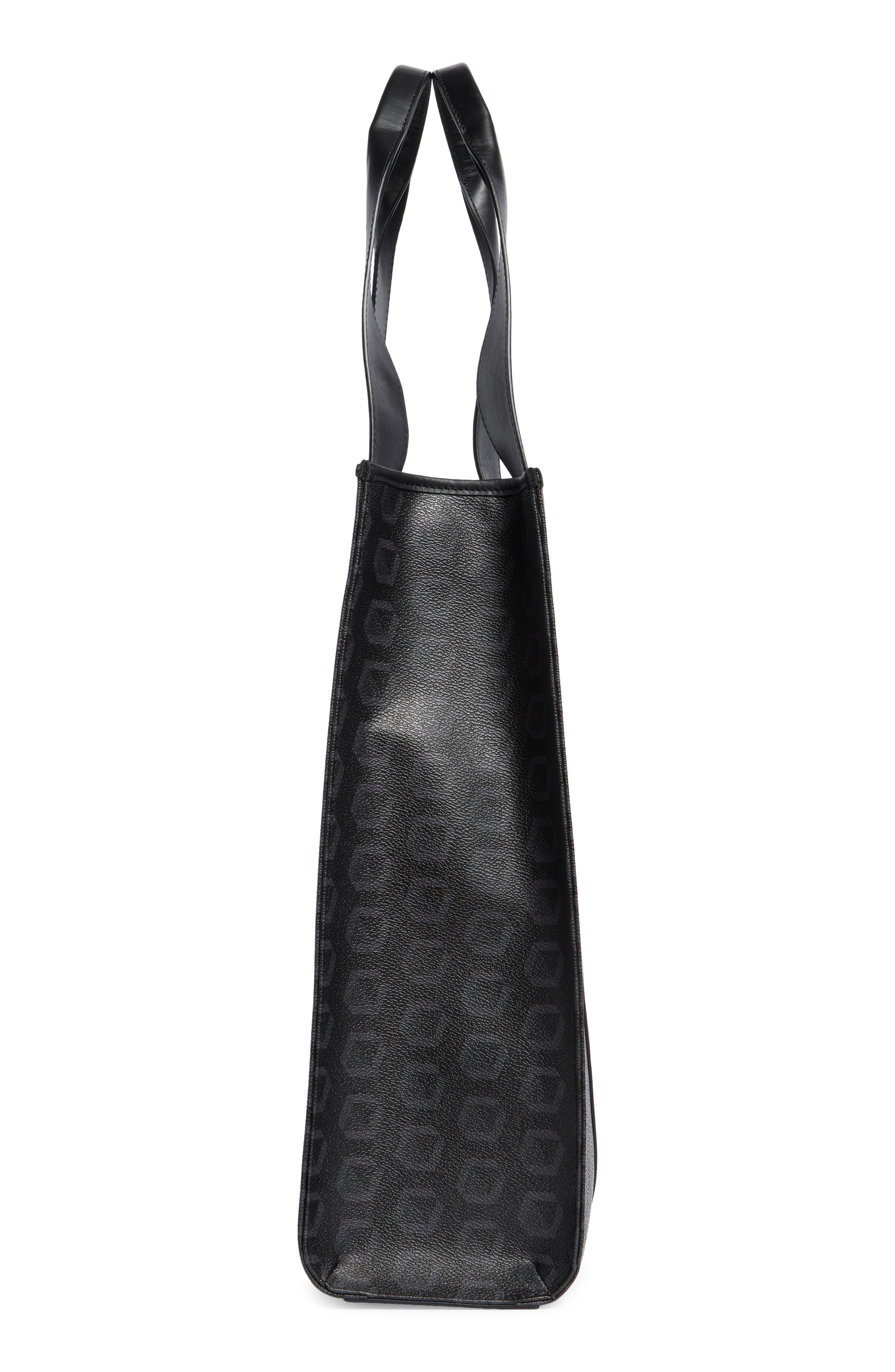 Ted Baker London Harrison Tote, Alternate, color, Canvas Black Graphic