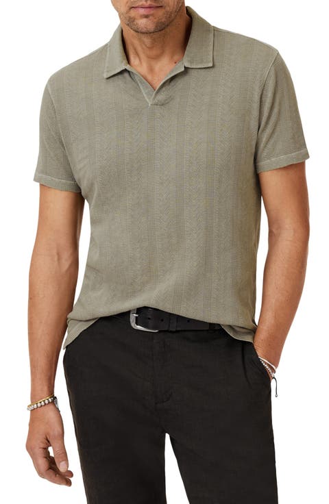 Zion Jacquard Cotton Polo