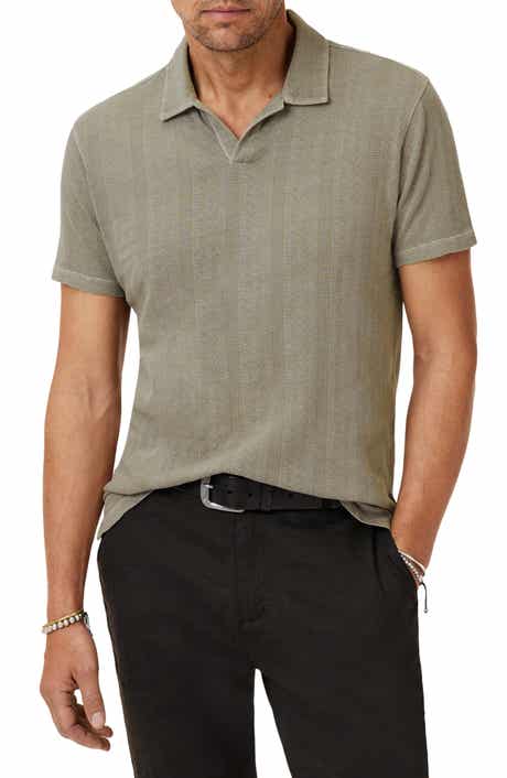 John Varvatos Zion Jacquard Cotton Polo