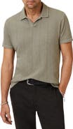 John Varvatos Zion Jacquard Cotton Polo
