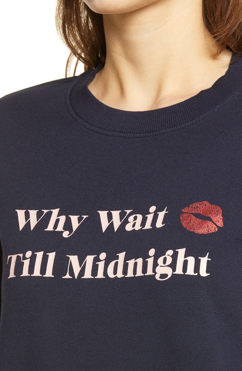 1901 Why Wait Graphic Sweatshirt, Alternate, color, 