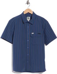 RVCA Dayshift Stripe Button-Up Shirt