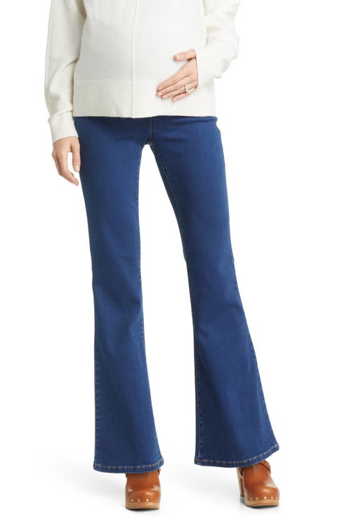 Better Butter Over the Bump Slim Bootcut Maternity Jeans (Safia)