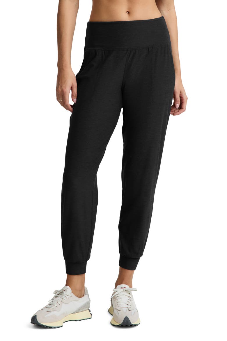 Midweight Spacedye Midi Joggers, Alternate, color, DARKEST NIGHT