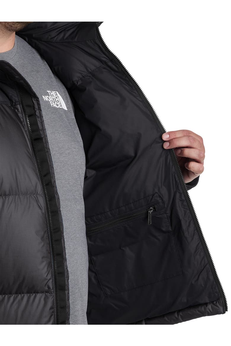 Big & Tall 1996 Retro Nuptse Jacket, Alternate, color, BLACK