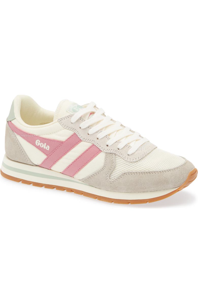 Gola Daytona Sneaker, Main, color, White/Grey/Fluro Pink