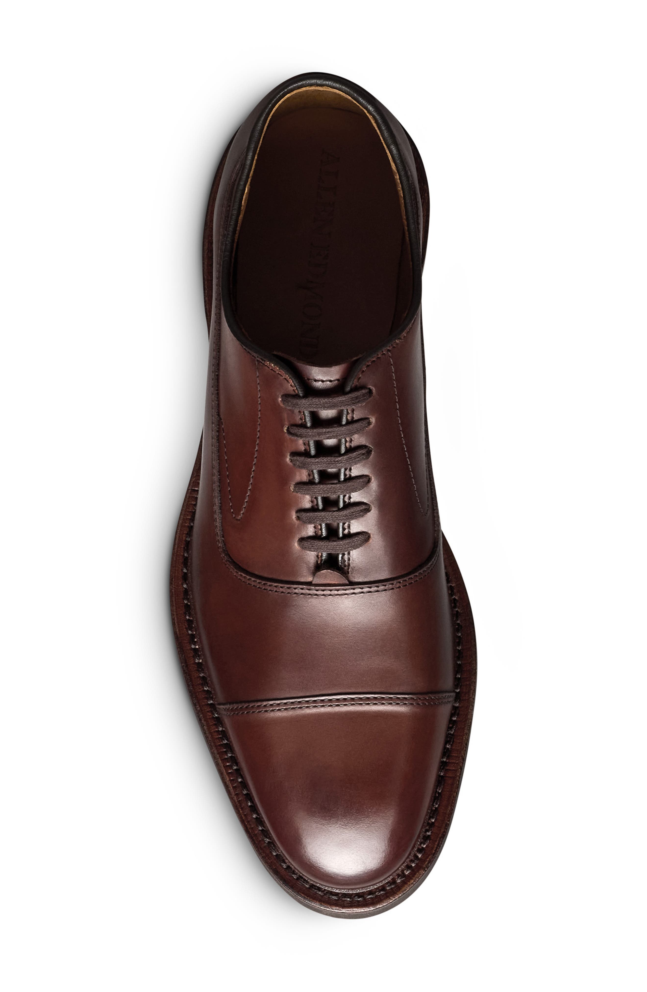 Rhett Cap Toe Oxford Dress Shoe, Alternate, color, CHILI