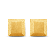 7879 Square Bullion Stud Earrings