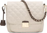 MZ Wallace Medium Crosby Lock Quilted Nylon Crossbody Bag