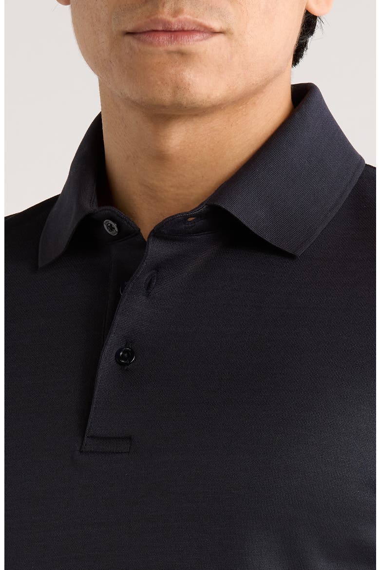 Cotton Jersey Polo, Alternate, color, NAVY