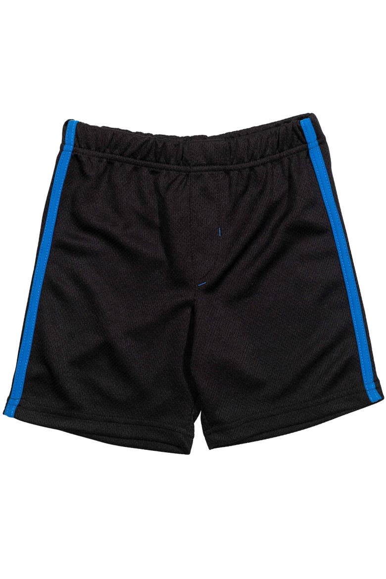 T-Shirt & Mesh Shorts Set, Alternate, color, Blue