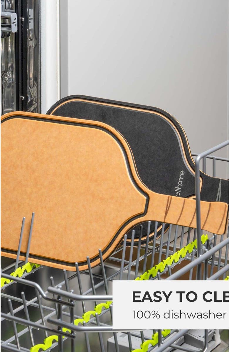 Eli Home Pickleball Charcuterie Cutting Board -"Eat Sleep Pickleball Repeat", Alternate, color, NO COLOR