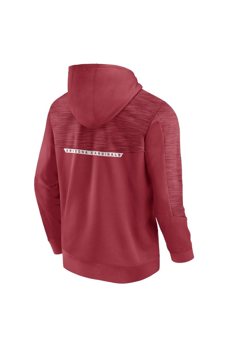 Men's Fanatics Branded Cardinal Arizona Cardinals Defender Evo Pullover Hoodie, Alternate, color, Cardinal