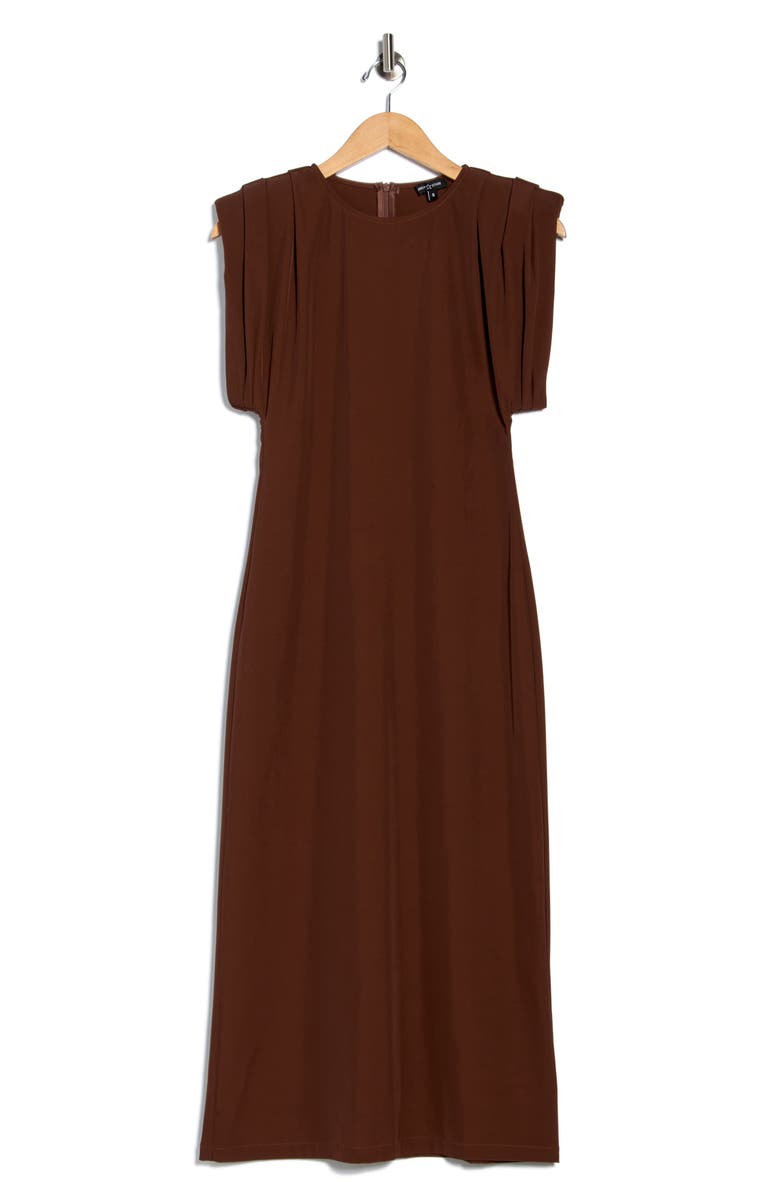 AREA STARS Jera Knit Midi Dress, Alternate, color, Dark Brown
