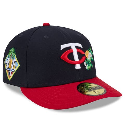 Men's New Era  Navy/Red Minnesota Twins 2026 Spring Training 59FIFTY Fitted Hat