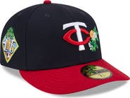New Era Men's New Era Navy/Red Minnesota Twins 2026 Spring Training 59FIFTY Fitted Hat