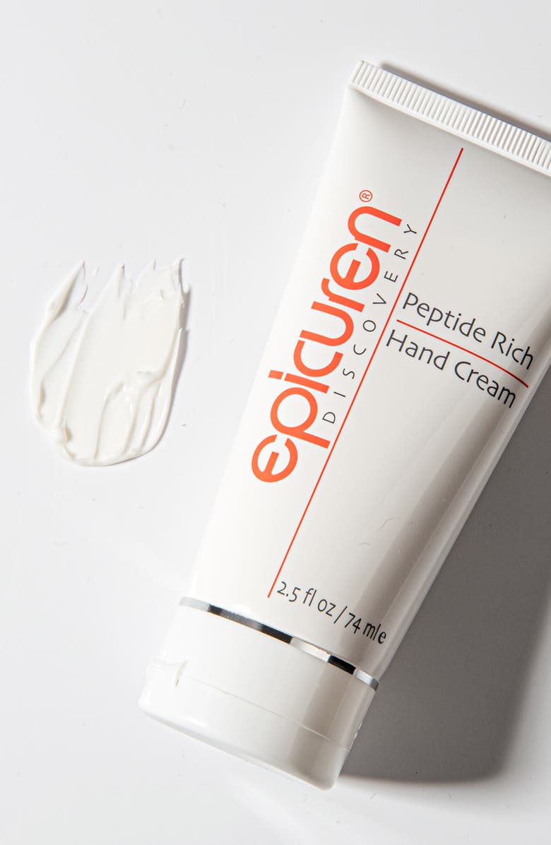 Epicuren Discovery Peptide Rich Hand Cream, Alternate, color, White