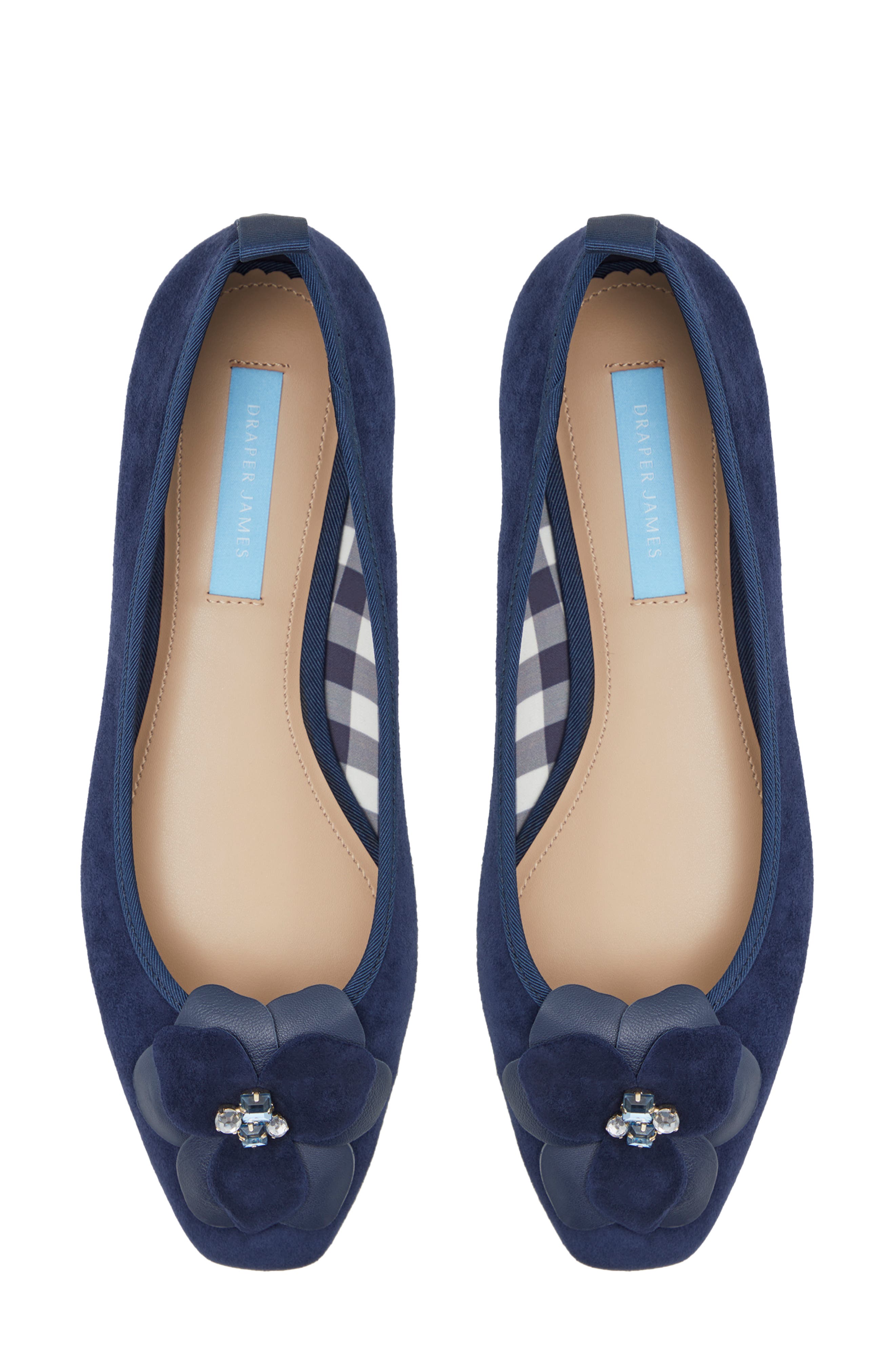 Draper James Rosemary Flat, Alternate, color, Navy