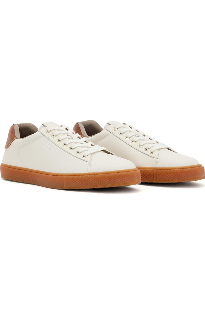 AllSaints Tucker Low Top Sneaker, Main, color, White/ Gum