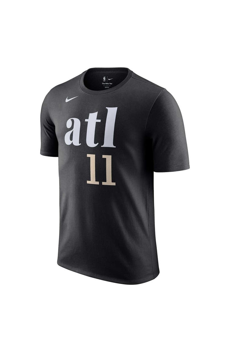 Nike Men's Nike Trae Young Black Atlanta Hawks 2023/24 City Edition Name & Number T-Shirt, Alternate, color, 
