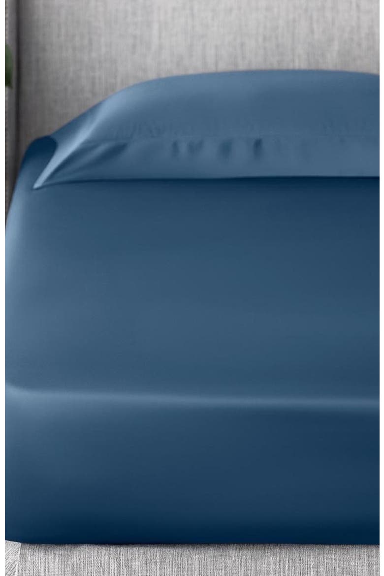 Sensa Fitted Sheet, Alternate, color, Blue