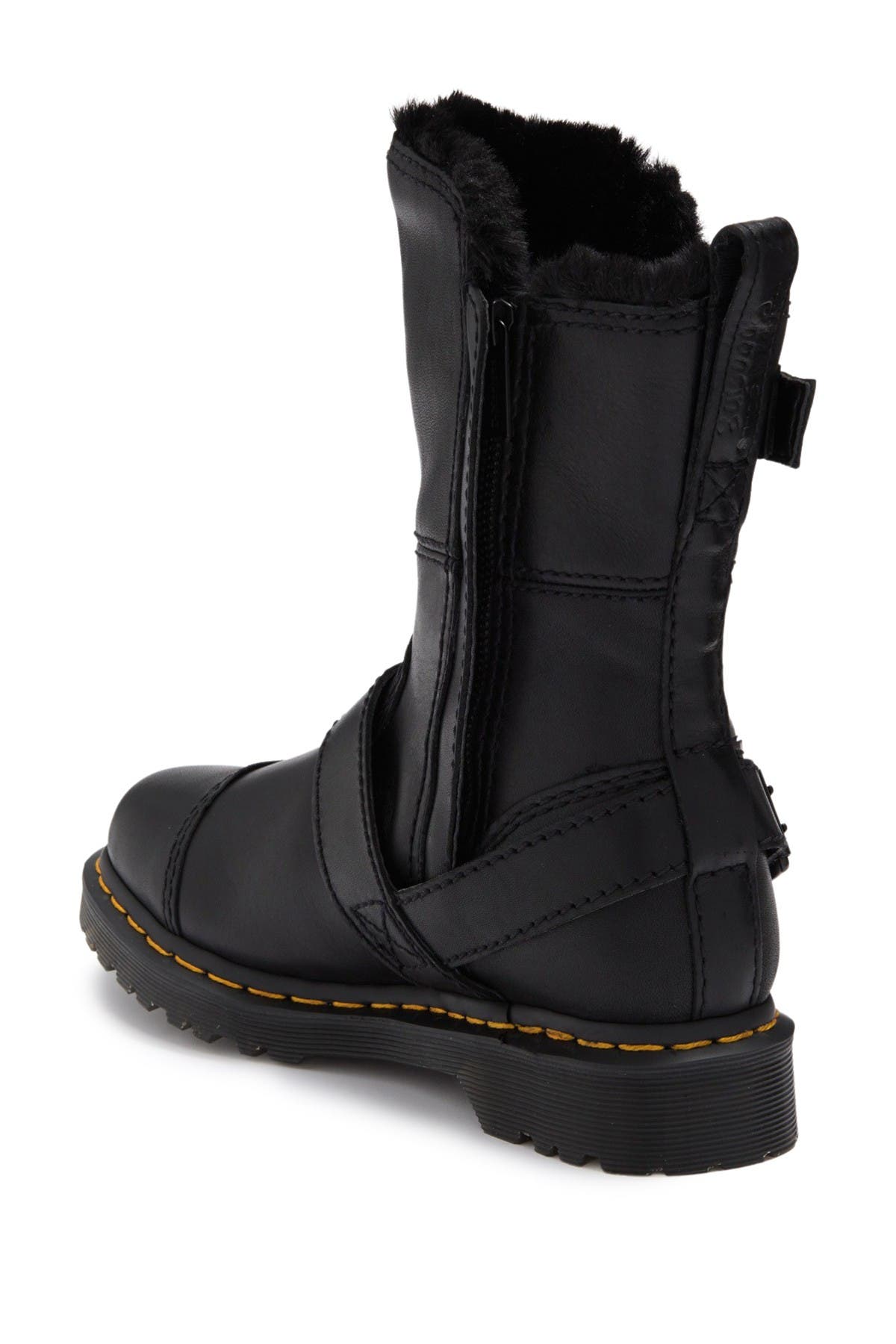 Dr. Martens Kristy Faux Fur Lined Boot, Alternate, color, 