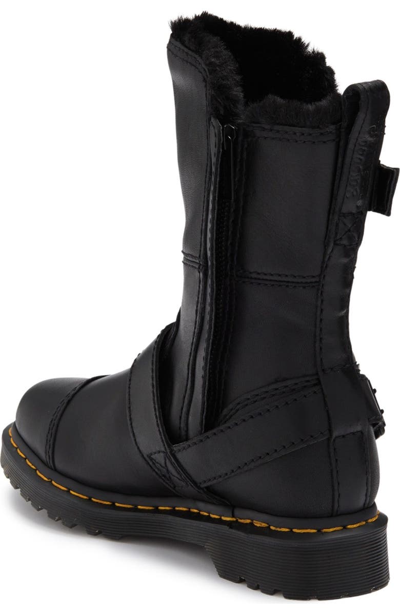 Dr. Martens Kristy Faux Fur Lined Boot, Alternate, color,