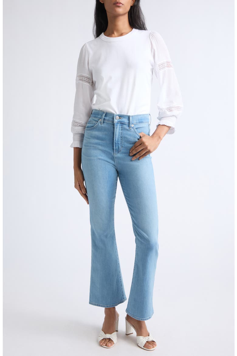 Carson High Rise Ankle Jeans, Alternate, color, BIG SPLASH LIGHT