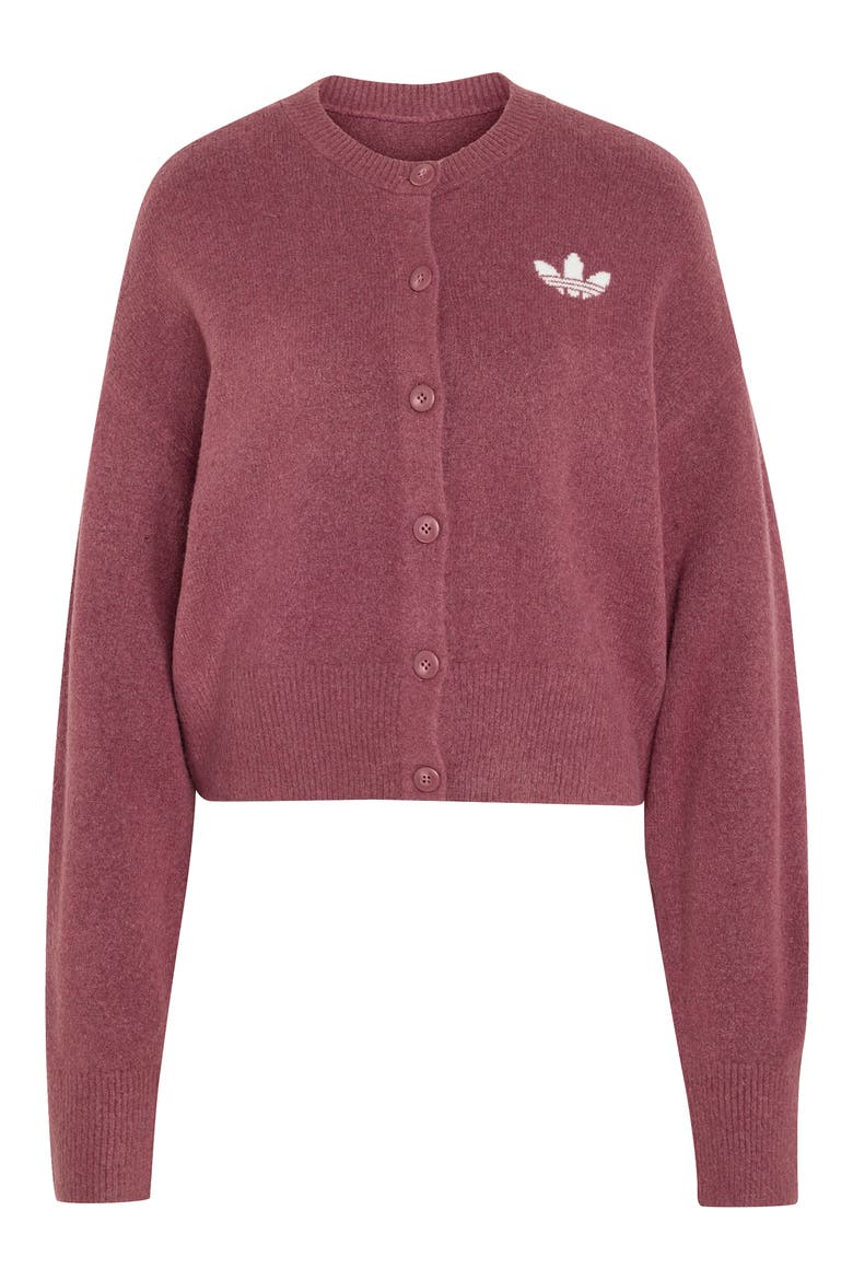 Essential Cardigan, Alternate, color, QUIET CRIMSON