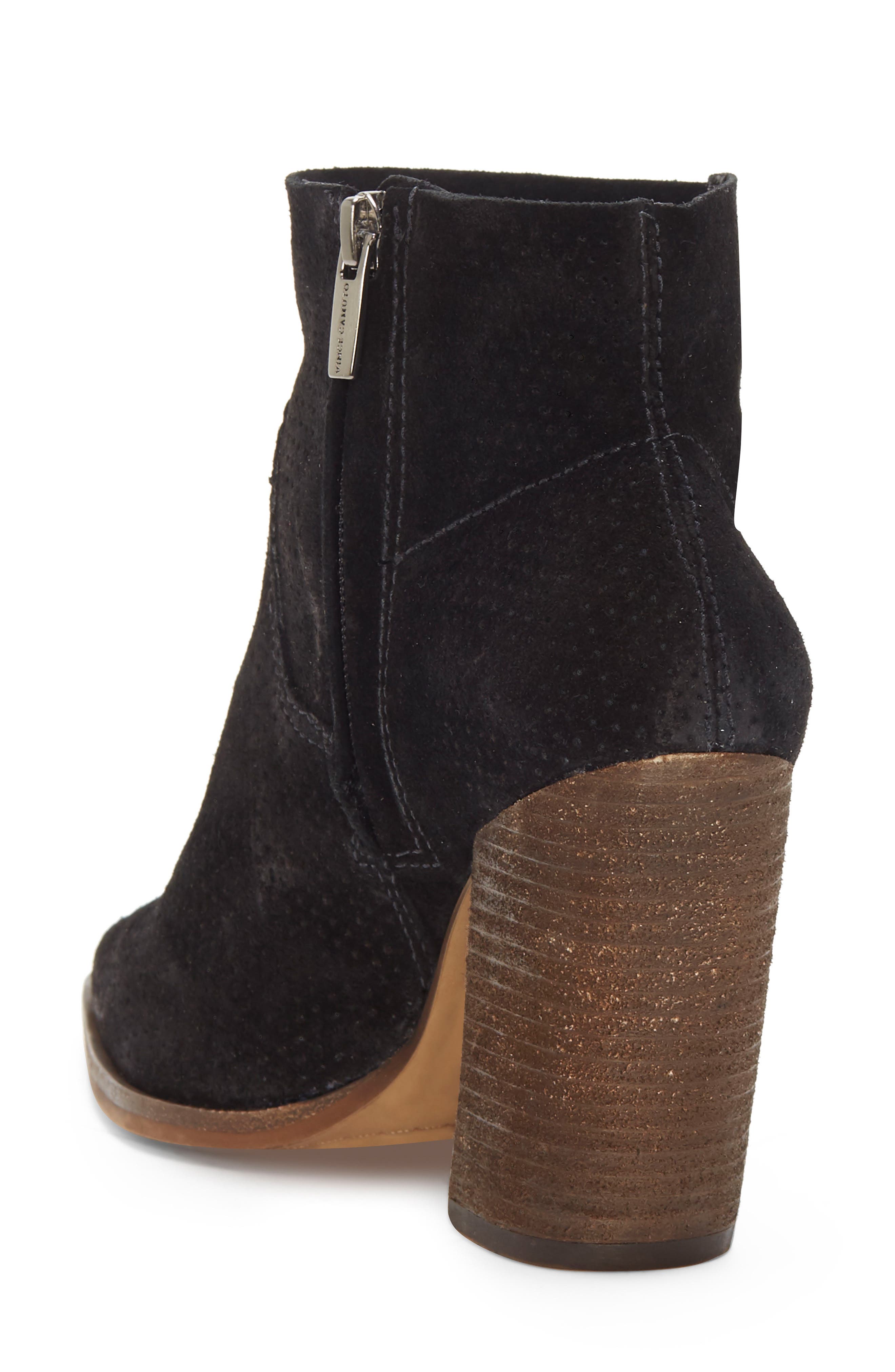 Vince Camuto Cava Perforated Pointy Toe Boot, Alternate, color, 