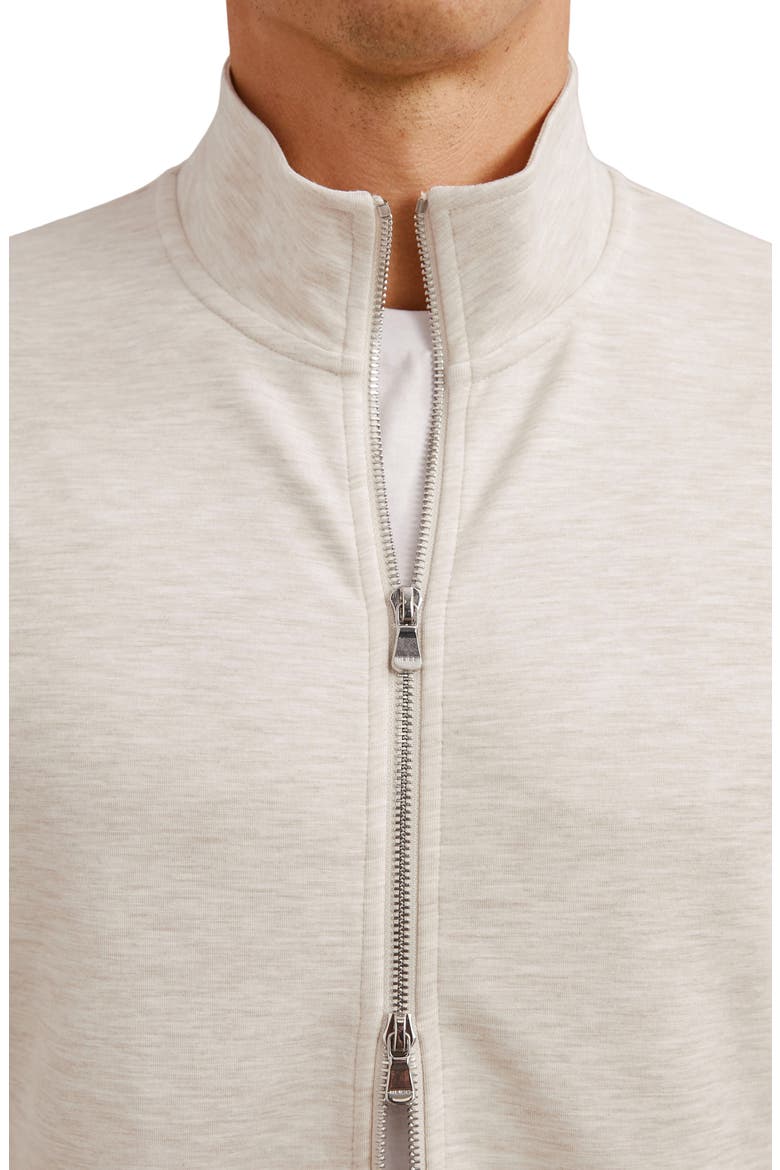 Cortona Front Zip Sweatshirt, Alternate, color, OATMEAL