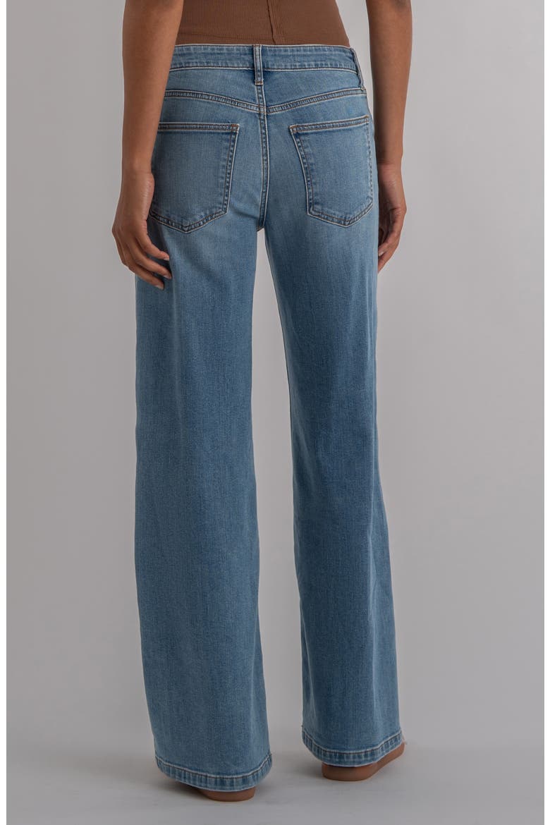 Jodi High Waist Straight Leg Jeans, Alternate, color, SLEEK