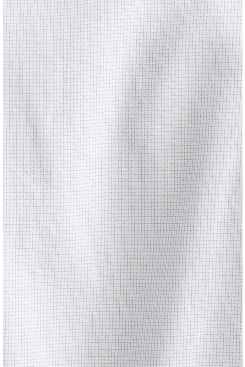 Centoventimila Subtle Minicheck Button-Up Shirt, Alternate, color, WHITE/BROWN/DARK GREEN