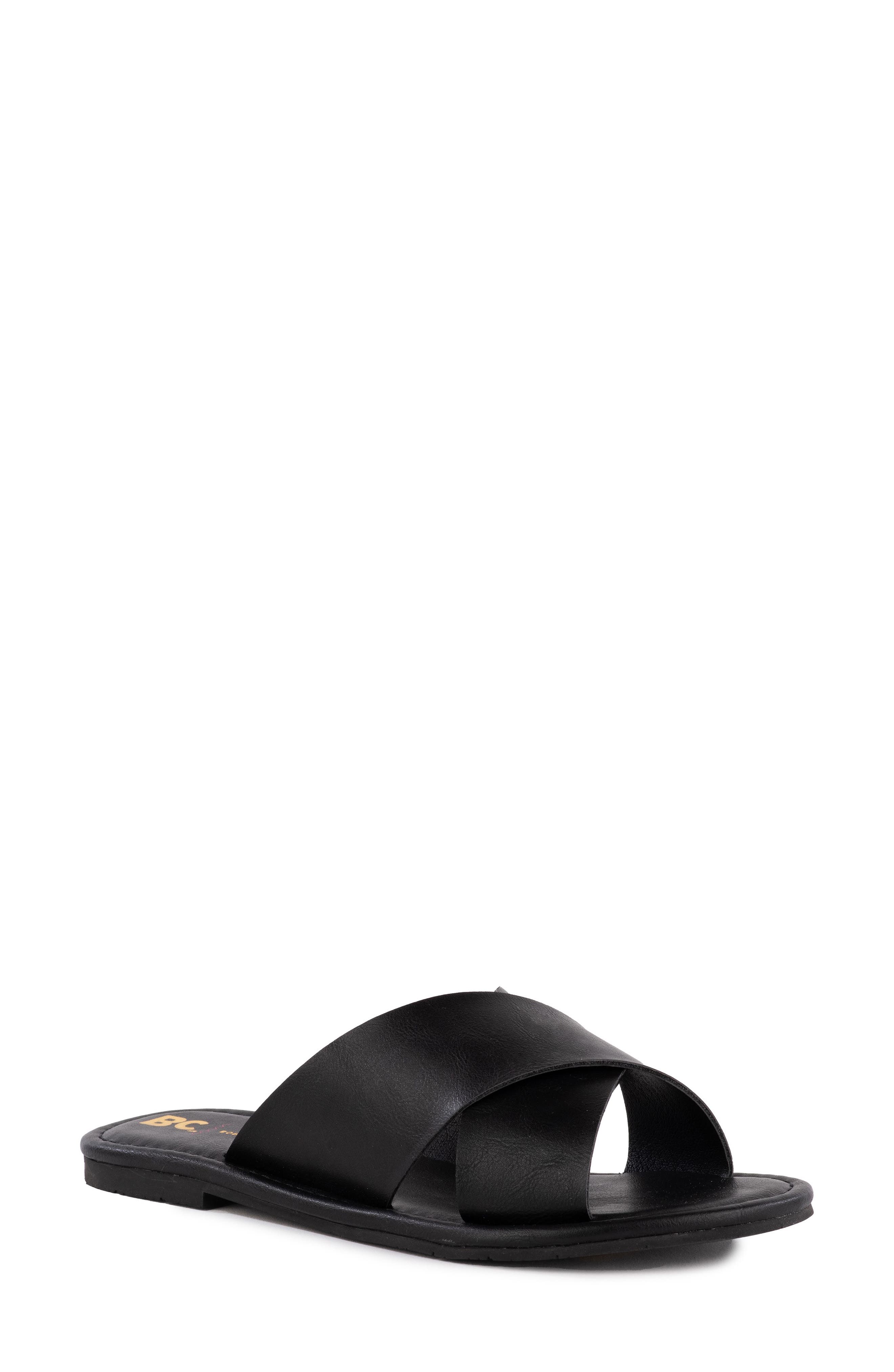 BC Footwear Good Vibrations Slide Sandal, Main, color, 