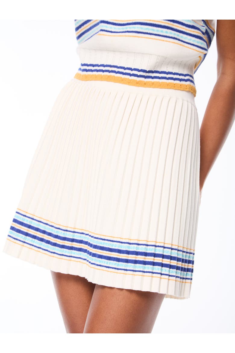Fausta Knit Skirt, Alternate, color, GARDENIA