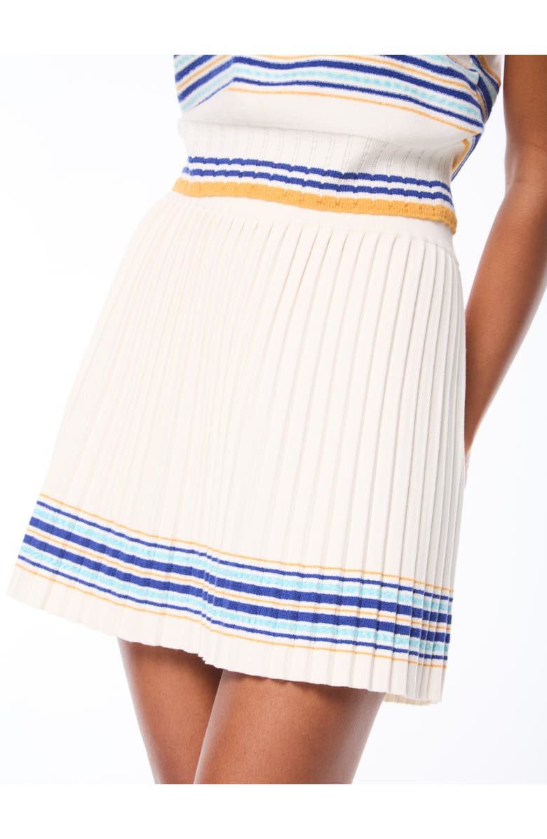 Sergio Tacchini Fausta Knit Skirt, Alternate, color, Gardenia