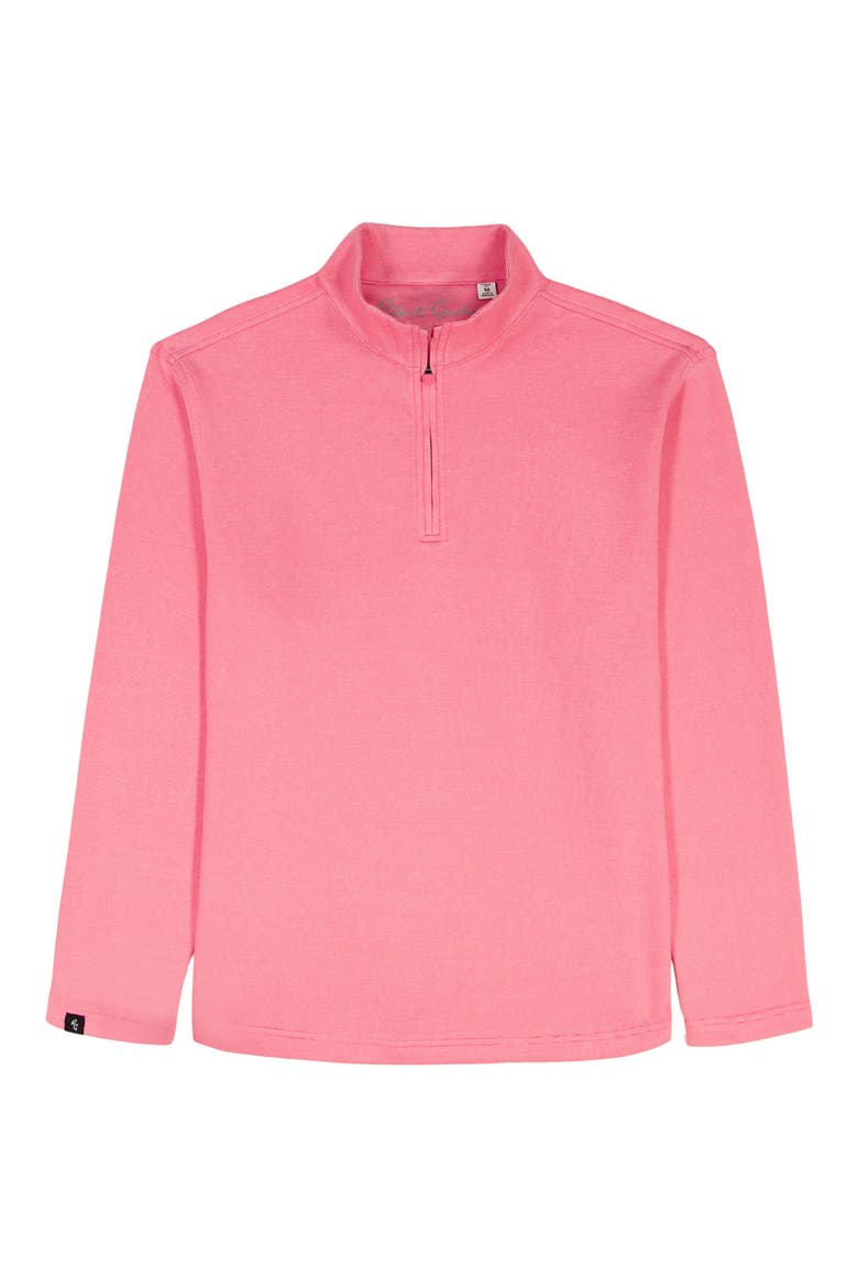 Troland Quarter Zip Pullover, Alternate, color, PINK LEMONADE