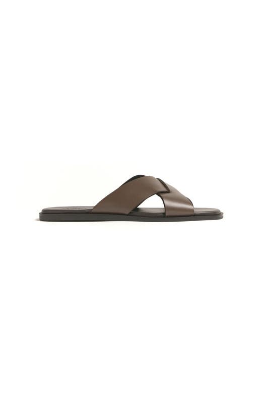 Amalfi Sandal, Alternate, color, Java Brown