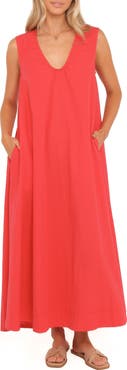 Petal & Pup Laurita Cotton Maxi Dress